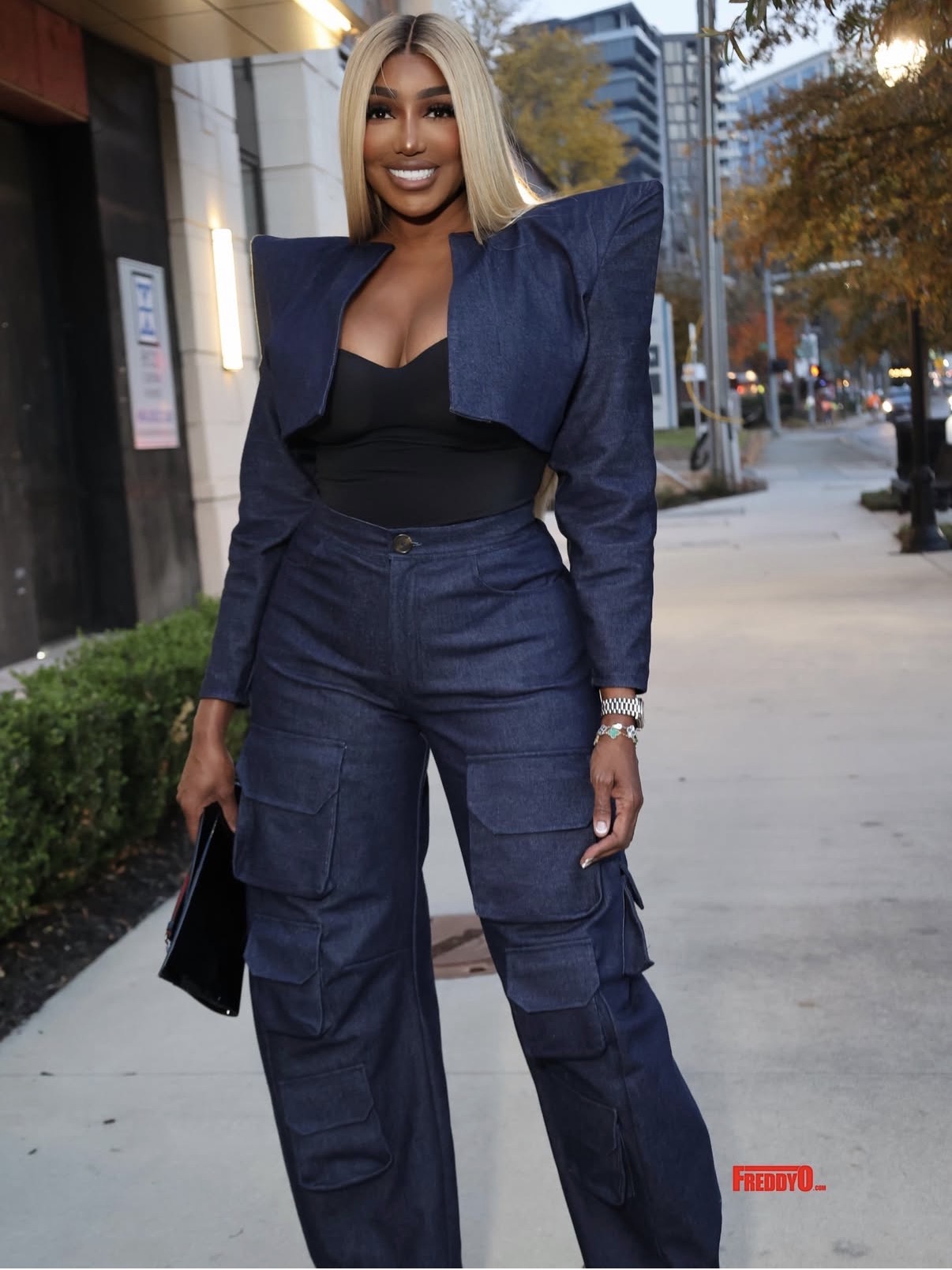 Classic Blue Ultra Baggy Cargo Jean